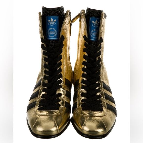 Gucci x Adidas Leather Boots - Picture 3 of 7